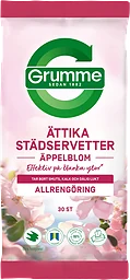 Ättikastädservetter Äppelblom