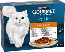Kattmat Gravy Delight 85g 8-p Purina