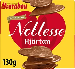 Mjölkchoklad Nobless Hjärtan