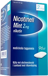 Mint Medicinskt tuggummi 2mg 96-p