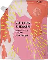 Zesty Pink Fireworks Refill Handtvål