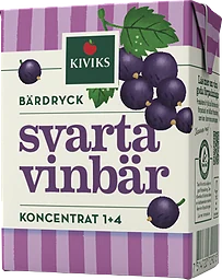Bärdryck Koncentrat Svarta Vinbär