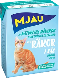 Kattmat Räkor i sås