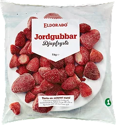 Jordgubbar Frysta