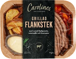 Flankstek med Klyftpotatis och Bearnaise