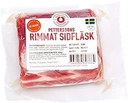 Sidfläsk rimmat ca