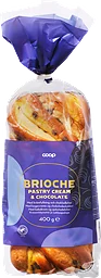 Briochekaka Krämfyllning & mörk choklad