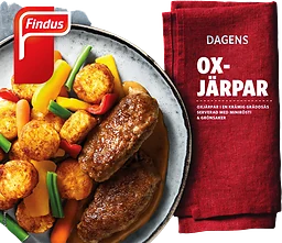 Oxjärpar Gräddsås Fryst/1 Port