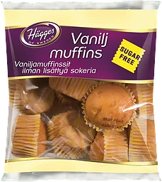 Vaniljmuffins Sockerfri