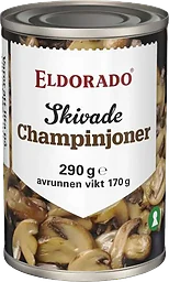 Champinjoner Skivade