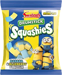 Godispåse Squashies Minions Banan & Blåbär