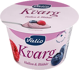 Kvarg Hallon & Blåbär Laktosfri 7%
