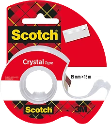 Tejp Klar 19mm Crystal