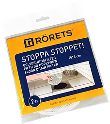 Golvbrunnsfilter 2-pack
