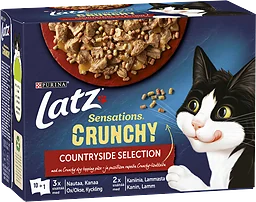 Kattmat Crunchy Countryside 11-pack