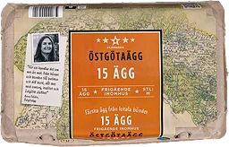 Östgötaägg Frigående M 15-pack