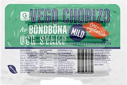 Vego Chorizo Bonböna Och Svamp Ovo-vegetarisk