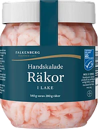 Räkor i Lake Handskalade