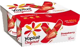 Yoghurt Jordgubb 2,3% 4-pack