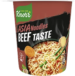 Asia noodles Nötkött