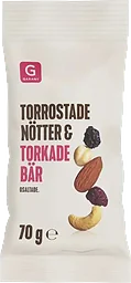 Nöt & Bärmix Torrrostade Torkade