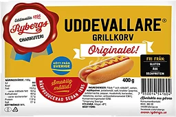 Grillkorv Skinnfri Uddevallare Charkuteri