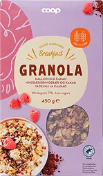 Granola Hallon & Kakao