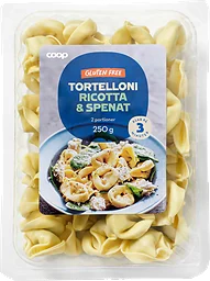 Glutenfri Tortelloni Ricotta & spenat