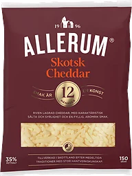 Skotsk Cheddar Riven 12mån 35%