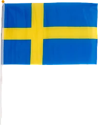 Tygflagga På Pinne
