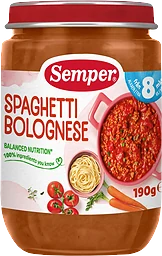 Barnmat Spaghetti Bolognese 8m