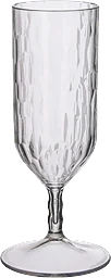 Champagneglas hamrat plast