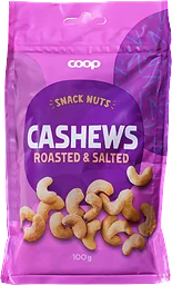 Cashewnötter rostade & saltade