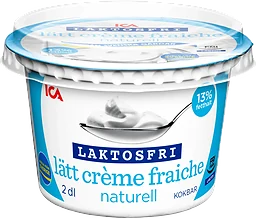 Lätt Crème fraiche Laktosfri 13%