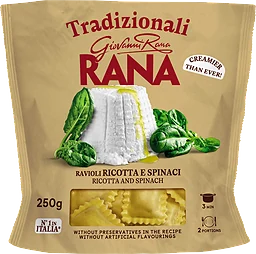 Ravioli Ricotta Spenat