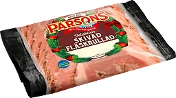 Fläskrullad skivad