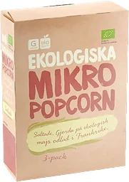 Mikropopcorn Saltade Eko