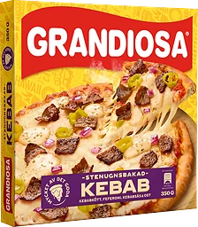 Kebab X-Tra Allt Pizza