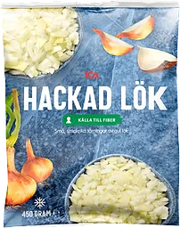 Färdighackad lök Fryst
