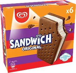 Glass Sandwich original 6-p