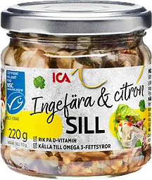 Sill Ingefära Citron 220g
