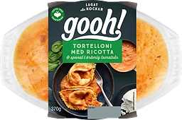 Tortelloni med ricotta & spenat
