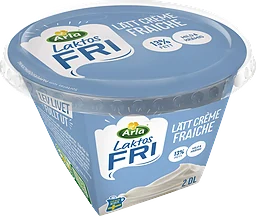 Laktosfri Crème fraiche Lätt 13%