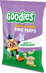 Dino Puffs Cheese And Onion Från 3 År