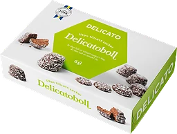Delicatoboll Utan Tillsatt Socker 6x40g