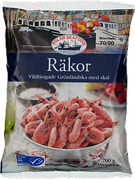 Räkor med skal 70/90