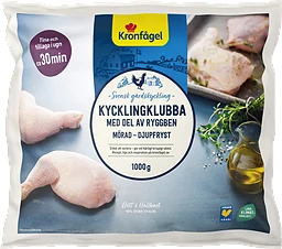 Kycklingklubba mörad