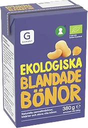 Blandade Bönor Ekologiska