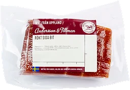 Rökt sida i bit ca