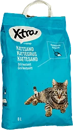 Kattsand Klumpbildande Grå Bentonit